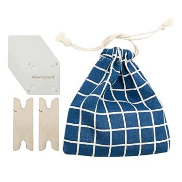 Imagem de Cartões de Tecelagem Handy Papel Tablet Cartões de Tear Kit para Iniciantes Superfície para Tecelagem Suprimentos para Crianças E Adultos, UMA