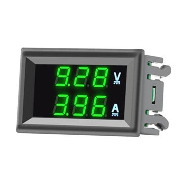 Imagem de Voltímetro CC DC Amperímetro Digital 10A 12V / 24V