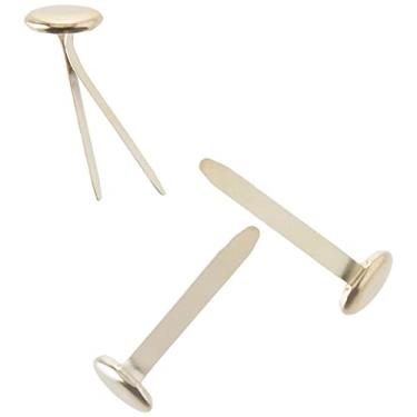 Imagem de ACCO Fecho de papel de latão, 1", banhado, 1 caixa, 100 fixadores/caixa (71710)