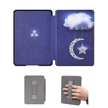 Imagem de Capa protetora de 15 cm para Kindle 11ª geração lançada em 2022 - Capa durável com alça automática despertar/hibernar e de mão (não serve para Kindle Paperwhite 11ª)