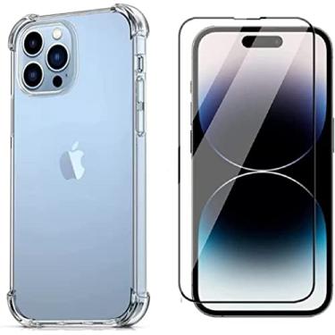 Imagem de Capa Capinha Anti Impacto + Película 3D Para iPhone 14 Pro (6.1) - Phone Palace