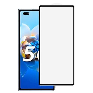 Imagem de HUANGYUNCHAO protetor de tela Filme de vidro temperado com tela de cola completa para huawei mate x2 Flim de tela