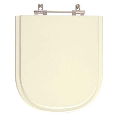 Imagem de Tampa de Vaso Poliester Flox Bege Marfim para bacia Fiori