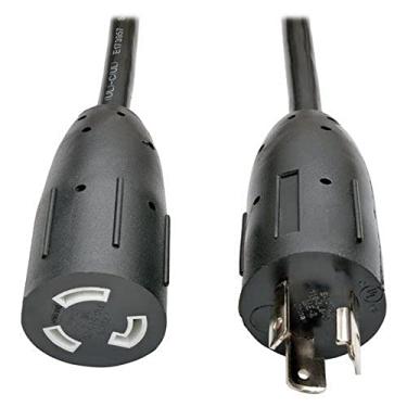 Imagem de TRIPP LITE P046-006-LL 6' adaptador de cabo de extensão de energia resistente 20A, 12AWG, 16', preto