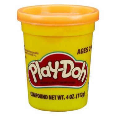 Imagem de Massa De Modelar Play-Doh Pote Individual - Laranja Hasbro - Play Doh