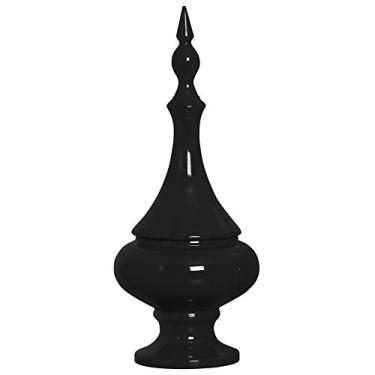 Imagem de Pote Imperador Ceramicas Pegorin Preto