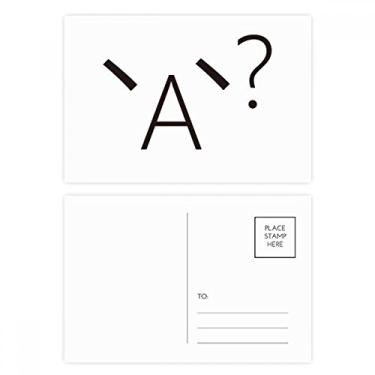 Imagem de Lindo conjunto de cartões postais de expressão, cartões de felicitações por correio de aniversário