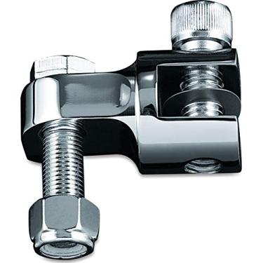 Imagem de Kuryakyn 8043 Componente de controle de pé para motocicleta: 3,17 cm de extensão para pé/estribo/descanso de calcanhar, cromado, 1 par
