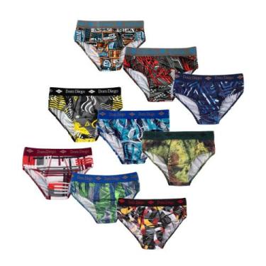 Kit Cueca Slip Underwear 4 Peças - Cueca - Magazine Luiza