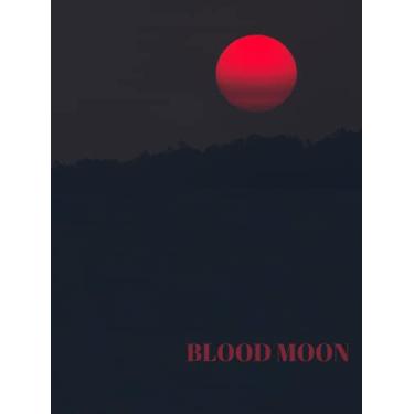 Imagem de Notebook, Blood Moon: Hardcover, Composition Notebook, College Ruled, 160 Pages, 80 Sheets, A4 Size (8.25x11 inches), Lined White Paper