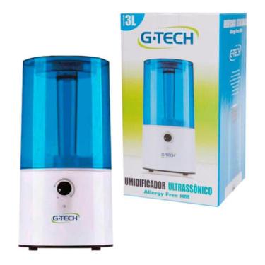 Imagem de Umidificador de Ar Ultrassônico G-Tech Allergy Free HM 3 Litros Bivolt com 1 unidade