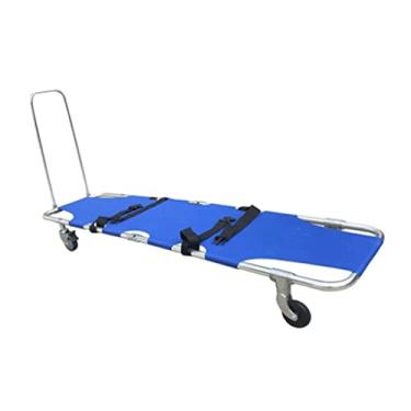 Imagem de Multifuncional Cadeira de escada de emergência de liga de alumínio maca de emergência médica dobrável cadeira de ambulância evacuação de bombeiro de ambulância Evacuação