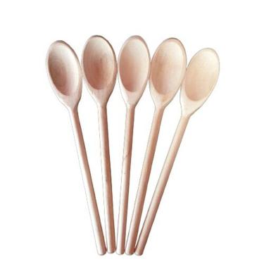 Imagem de Colher de pau 30 cm kit com 5 peças