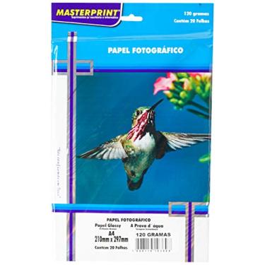Imagem de Papel Fotografico Inkjet Glossy 120G Pacote Com 20-48498