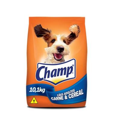 Imagem de Ração Champ Carne e Cereal Para Cães Adultos 10,1 kg