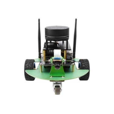 Imagem de Waveshare JetBot Professional Version ROS AI Kit, Dual Controllers AI Robot, Lidar Mapping, Vision Processing, Includes Waveshare Jetson Nano Dev Kit 4GB (NOT Support Nano 2GB)
