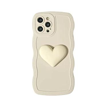 Imagem de Candy Color Heart Silicone Wave Phone Case para Samsung Galaxy A71 A51 A31 A21 A11 A10 A20 A30 A50 A7 2018 A13 Lite 4G Capa mole, branca, para A04 Core