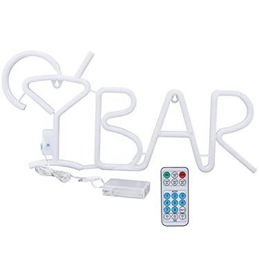 Imagem de 5V LED Neon Light, 300LM BAR‑Type Neon Sign Lamp with 24‑Key Remote Control, IP45 Waterproof Wall Neon Sign Light for Party KTV Birthday Bar Wedding(Type 8)
