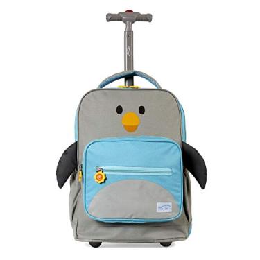 Imagem de Mochila de rodinha TWISE Escolar e de viagem para crianças e crianças pequenas, Pinguim, ONE-SIZE, Viajar