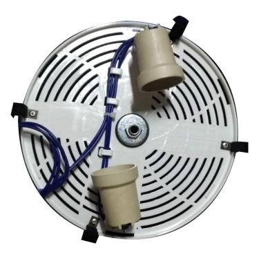 Imagem de Plafon Para Ventilador De Teto Aliseu Terral Tradicional