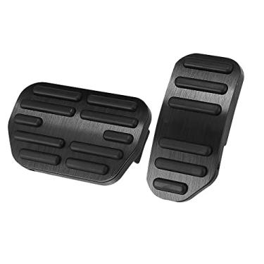 Imagem de A ABSOPRO Kit de pastilhas de pedal de freio conjunto de capas de pedal acelerador para Toyota Corolla 2014-2018