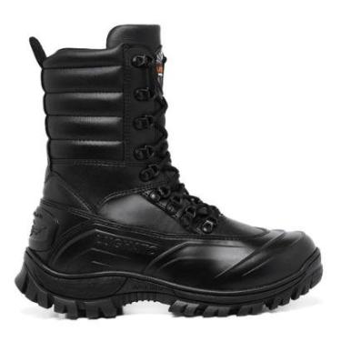 Imagem de Coturno Militar Bota Tática Com Zíper Attack Reforçado Resistente a água-Masculino