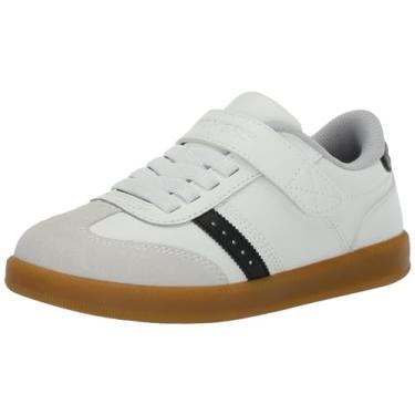 Imagem de Skechers Tênis Zinger Street para meninos, Branco/preto, 3 Little Kid