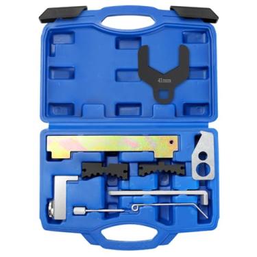 Imagem de BETOOLL Kit de ferramentas de bloqueio de eixo de comando do motor com chave de bomba de água compatível com Chevry Cruze Aveo Orlando Vauxhall Opel Astra Mervia Vectra Zafira Alfa Romeo Fiat 16V 1.4 1.6 1.8