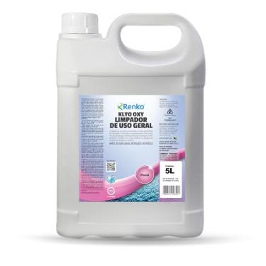 Imagem de Klyo Oxy Floral Limpador Uso Geral Peróxido De Hidrogênio 5l Renko