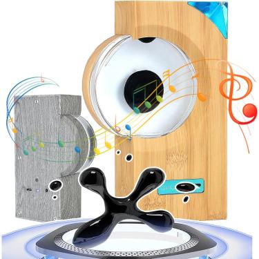 Imagem de Lâmpada de ritmo ferrofluido de mesa USB - Captador de alta sensibilidade, metal líquido ferrofluido integrado - Use continuamente 8H, brinquedo líquido magnético, para jogos, carro, PC, TV,