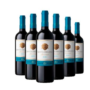 Imagem de Kit 6 Santa Helena Reservado Malbec, Chile, 6 Garrafas de vinho, Chile, Reservado