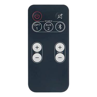 Imagem de Controle remoto de substituição adequado para sistema de alto-falantes Polk Audio Sound Bar FR1 DSB1 RE9520-1 D581 RE95201