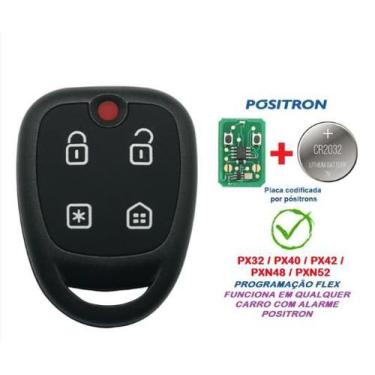 Imagem de Controle Alarme Positron Modelo PXN48 Serve Para Toda Linha - for