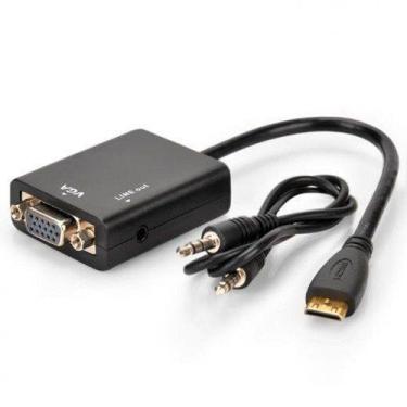 Imagem de Cabo Conversor HDMI X VGA com Audio Saida P2