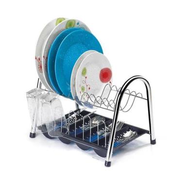 Imagem de Escorredor Duplo com Bandeja/ Porta Talheres Arthi, U