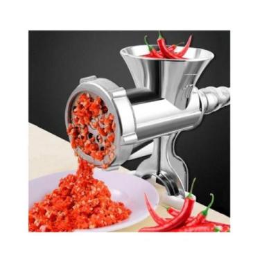 Imagem de Máquina Manual De Moer Carne Linguiça Fazer Hambúrguer N 10 - MOEDORMA