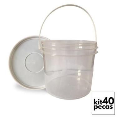 Imagem de Balde P Especiarias 2.2 Litros Transp 40 Pçs - Nastripack