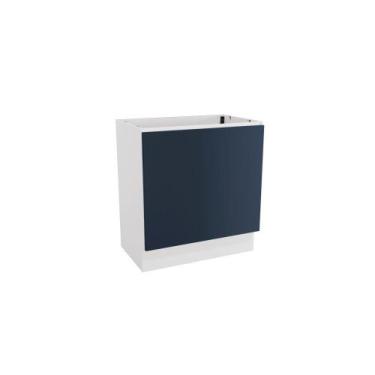 Imagem de Balcão Para Forno de Embutir Celeste Kappesberg 100% MDF Branco/Azul 8