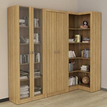 Imagem de Kit 3 Armários Multiuso de Escritório - Espresso Móveis