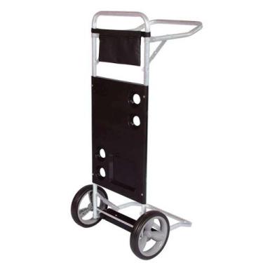Imagem de Carrinho para Praia Alumínio Preto Até 15 Kg 002595 MOR