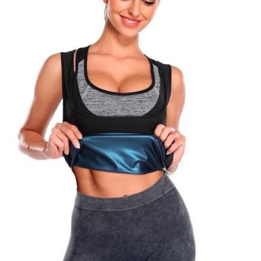 Imagem de Camiseta Camisa Neoprene Cinta Efeito Sauna - Envio Imediato - SHOP AL