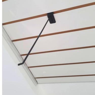 Imagem de Kit com 50 Ganchos Para Painel Canaletado 20cm - REI DA UTILIDADE, PRE