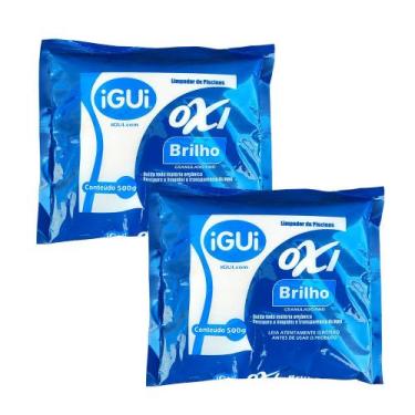 Imagem de Kit 2 Pacotes Clarificante para Piscinas Oxi Brilho iGUi