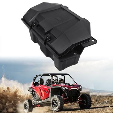 Imagem de CPOWACE Caixa de carga traseira de 73 litros compatível com Polaris RZR PRO XP, caixa de armazenamento UTV Forward resistente à água compatível com RZR PRO XP LE 4 2020 2021 2022 2023 2024 acessórios,