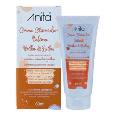 Imagem de Creme Clareador Íntimo Virilha e Axilas 60ml Anita