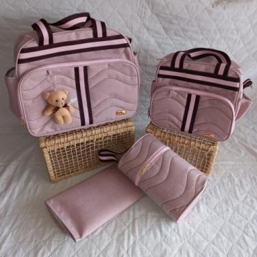 Imagem de Kit Bolsa Maternidade Recem Nascido Bebe Menino Menina - Ludy Baby, Ro