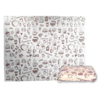 Imagem de Papel acoplado para embalo presunto queijo panificadora 500u - Mamedes