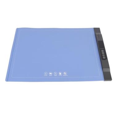 Imagem de Bandeja de Aquecimento Elétrica, Tapete Dobrável de Silicone para Aquecimento de Alimentos, Almofada Aquecedora de Alimentos Portátil para Buffets, Festas, Reuniões Familiares