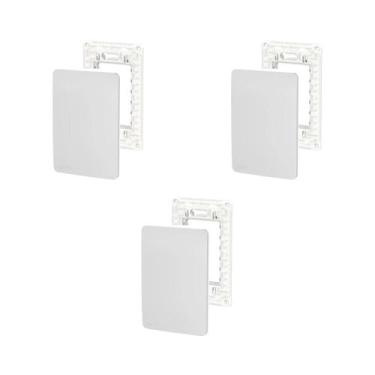 Imagem de 3 Placa/Espelho Gamma Silver 4x2 S730100274 Orion Schneider