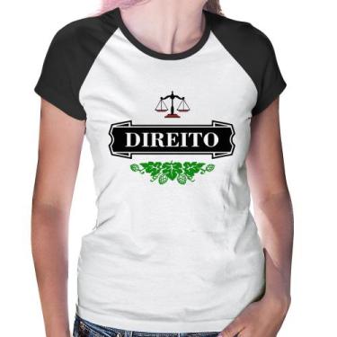 Imagem de Baby Look Raglan Direito Beer Logo - Foca na Moda, Branco, Preto, GGG